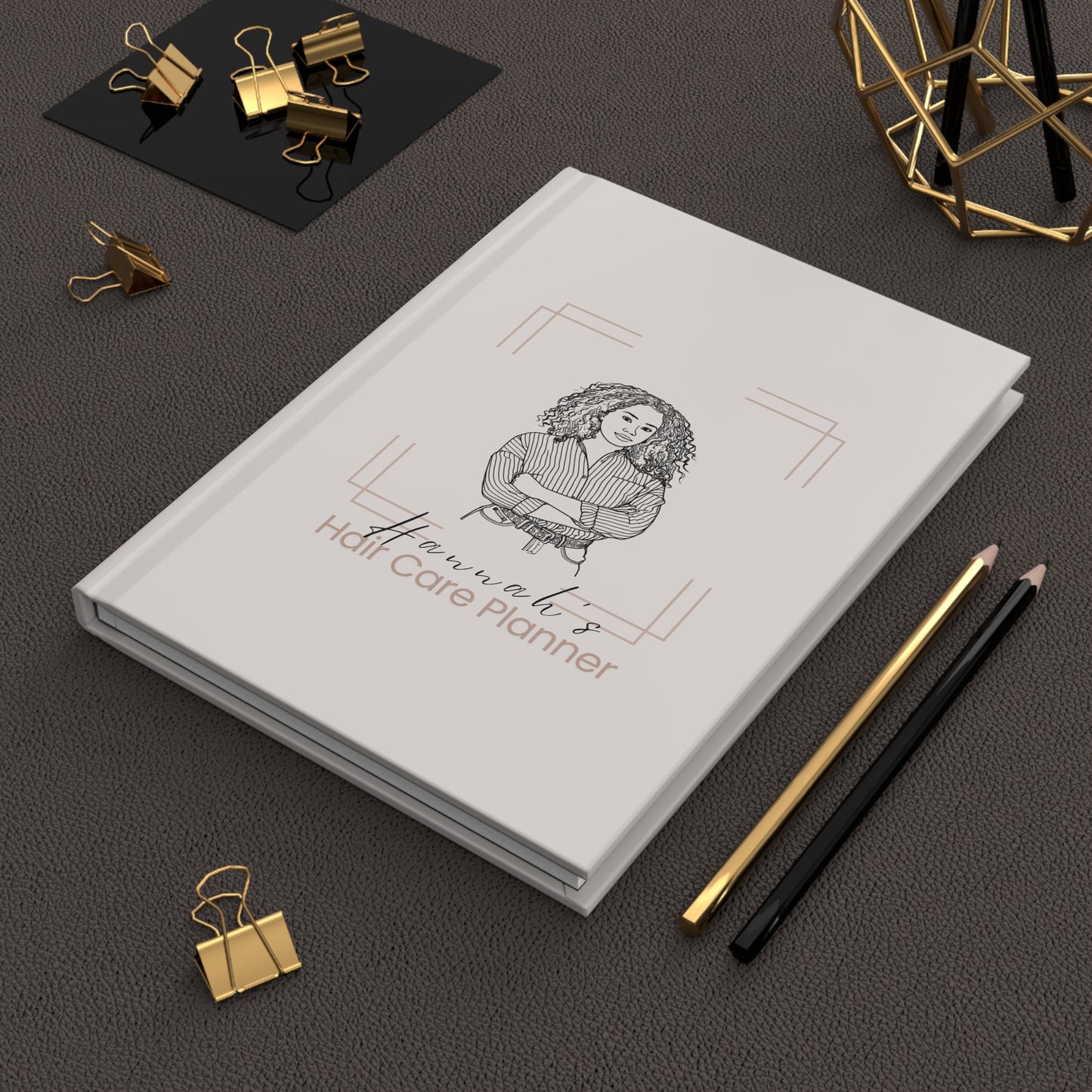 Matte Hardcover Journal – Customizable Cover