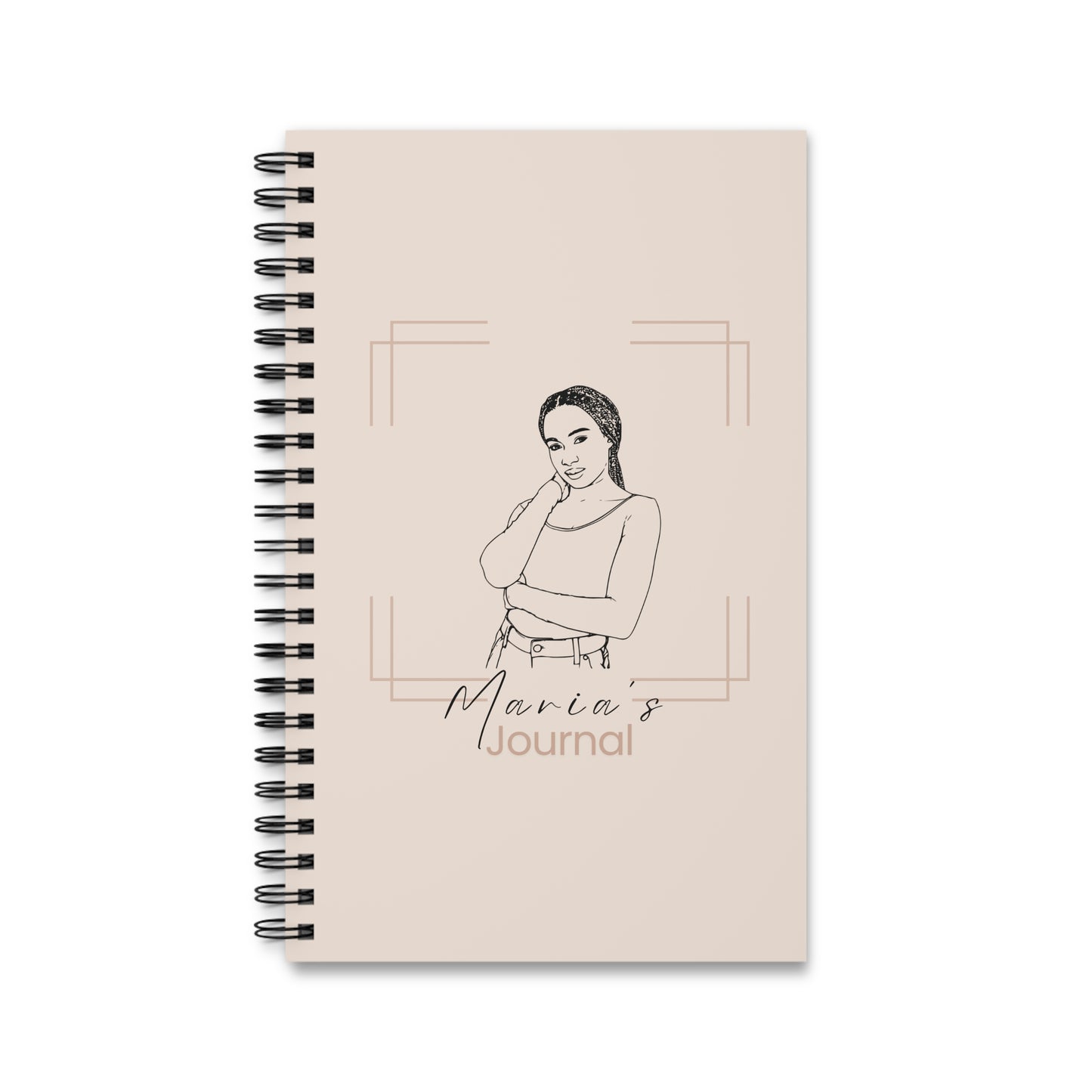 Personalized Spiral Journal – Cover Designed by You