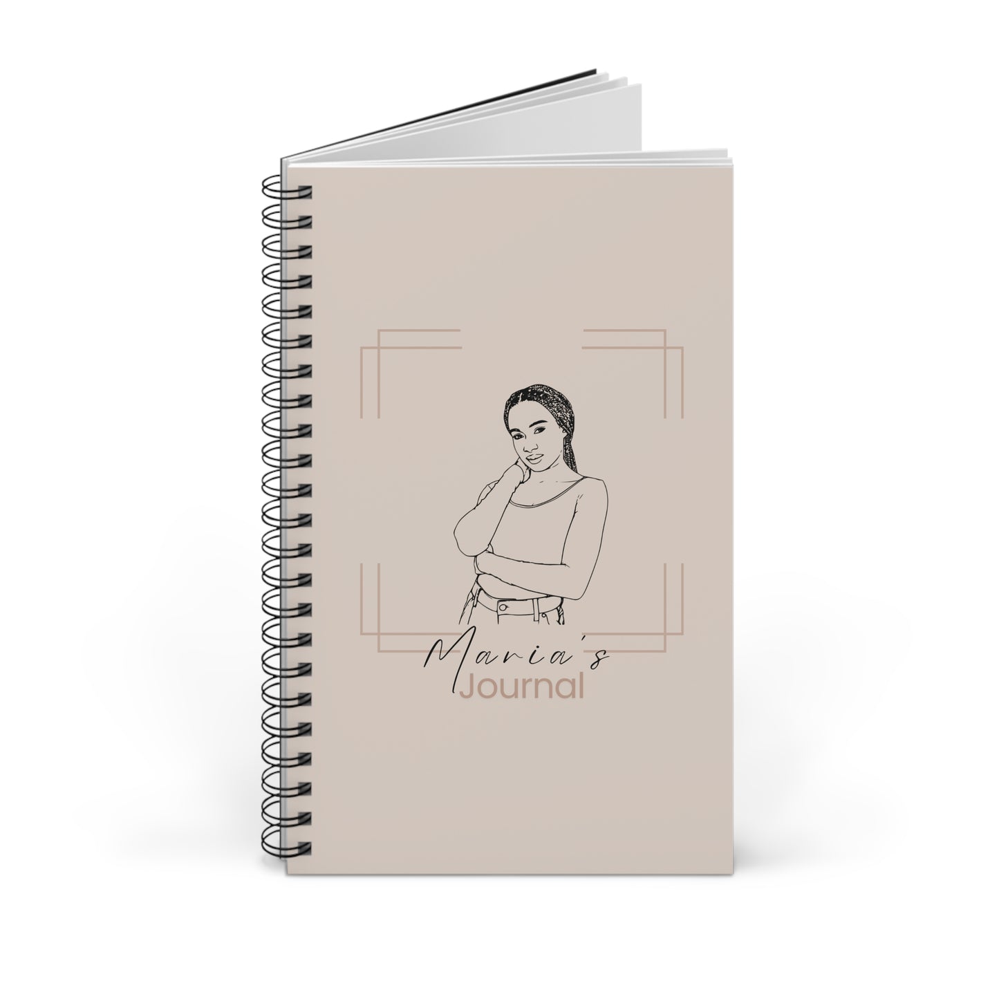 Personalized Spiral Journal – Cover Designed by You