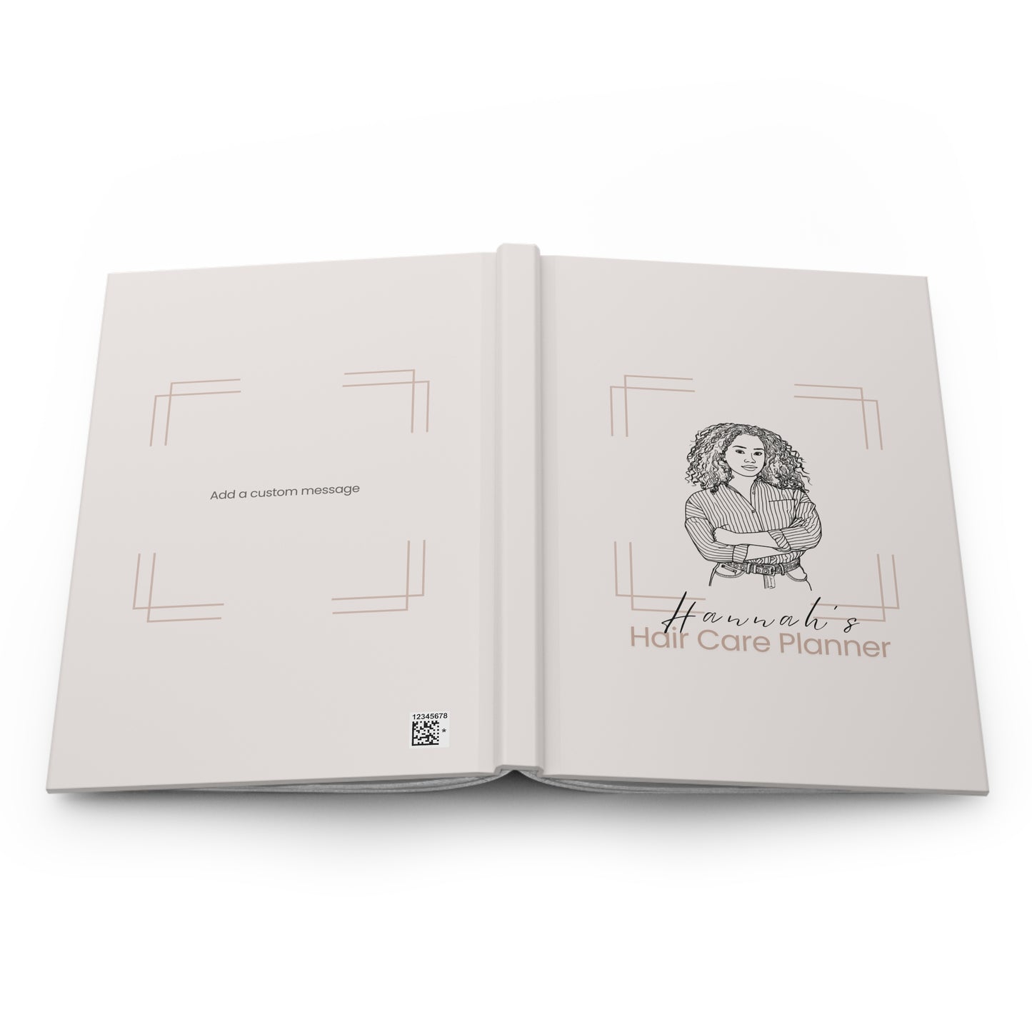 Matte Hardcover Journal – Customizable Cover
