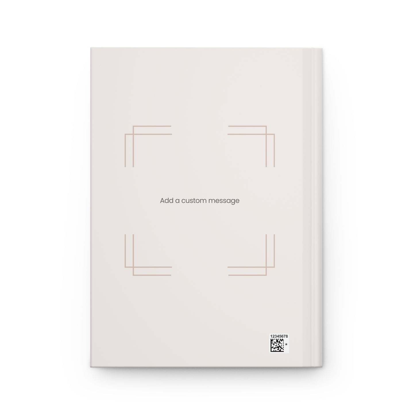 Matte Hardcover Journal – Customizable Cover