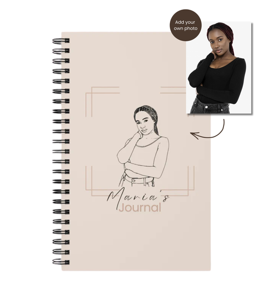 Personalized Spiral Journal – Cover Designed by You